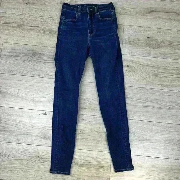 American Eagle Curvy Super Hi-Rise Jegging Size 6 Long - Picture 2 of 11